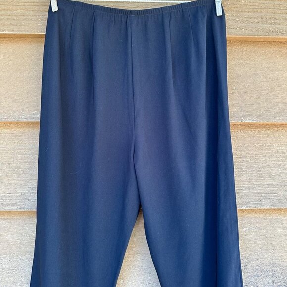 Eileen Fisher Petite Black Stretchy Trouser Size S - Picture 8 of 9